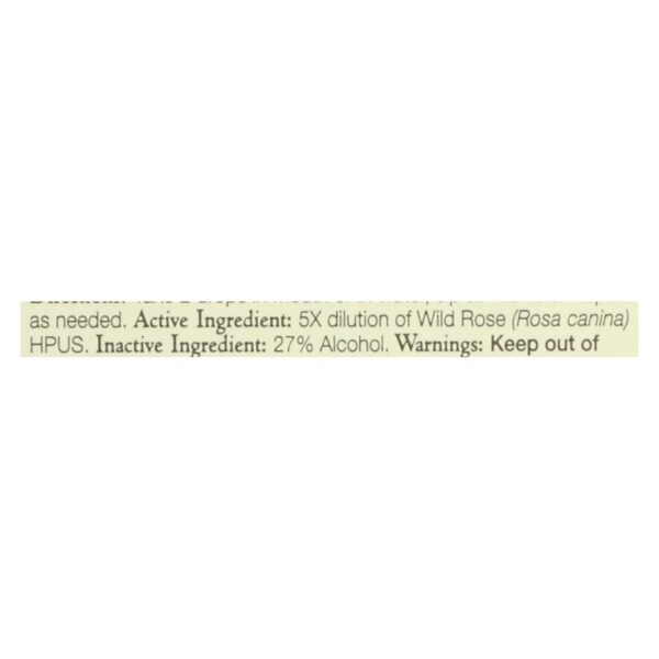 Bach Flower Remedies Essence Wild Rose - 0.7 Fl Oz - Image 2