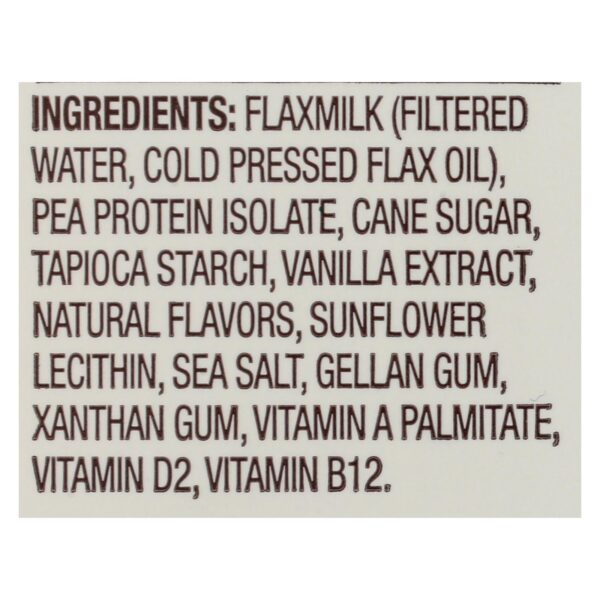 Good Karma Flax Milk - Protein - Vanilla - Case Of 6 - 32 Fl Oz - Image 2
