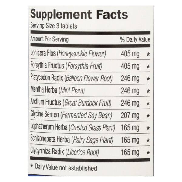Dr. Shen's Colds And Flu Yin Chiao - 750 Mg - 90 Tablets - Image 2