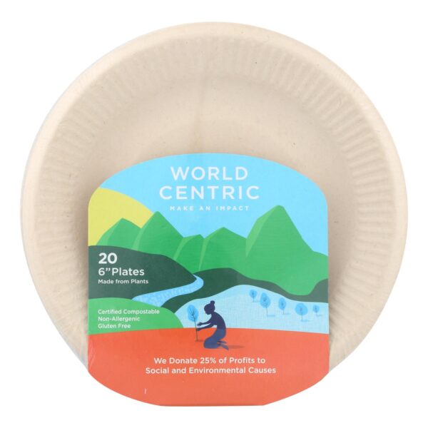World Centric Ripple Edge Plate - Case Of 12 - 20 Count - Image 2