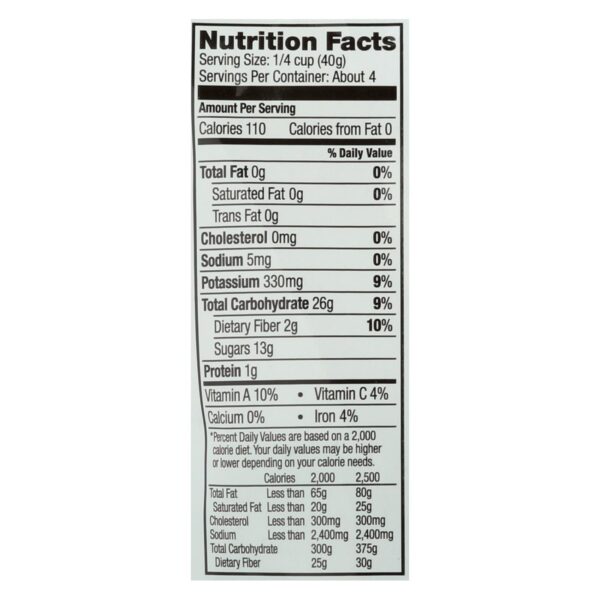 Made In Nature Plums Organic Dried Fruit  - Case Of 6 - 6 Oz - Image 2