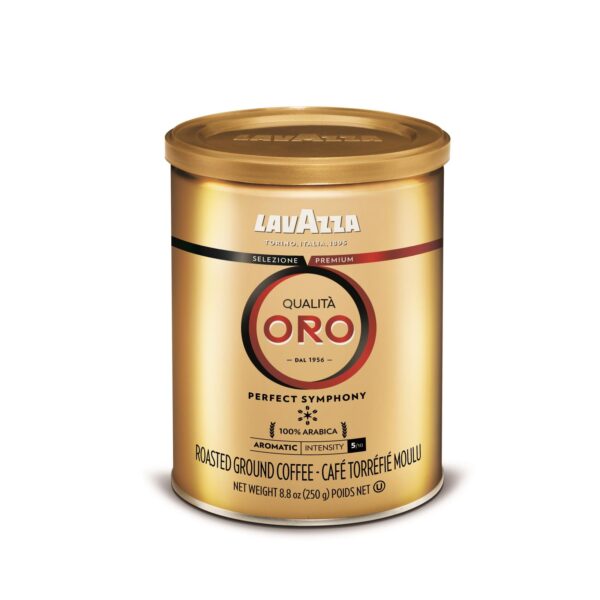 Lavazza Ground Coffee - Qualita Oro Canned - Case Of 12 - 8.8 Oz - Image 2