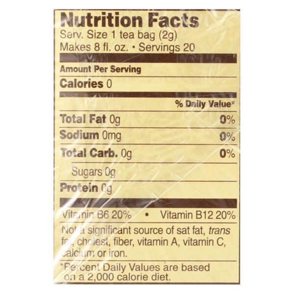Celestial Seasonings Tension Tamer Herbal Tea Caffeine Free - 20 Tea Bags - Case Of 6 - Image 2
