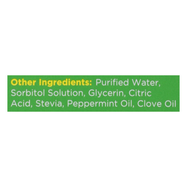 Herbion Naturals Throat Syrup - All Natural - Sugar Free - 5 Oz - Image 2