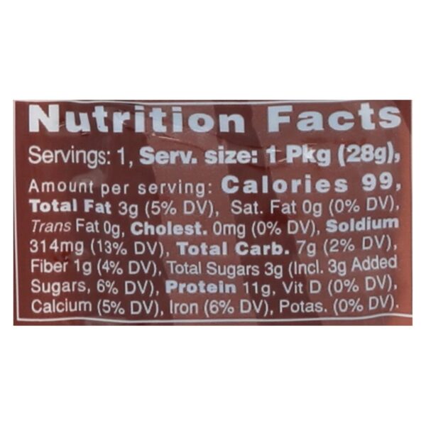 Primal Strips Vegan Jerky - Meatless - Seitan - Teriyaki - 1 Oz - Case Of 24 - Image 2