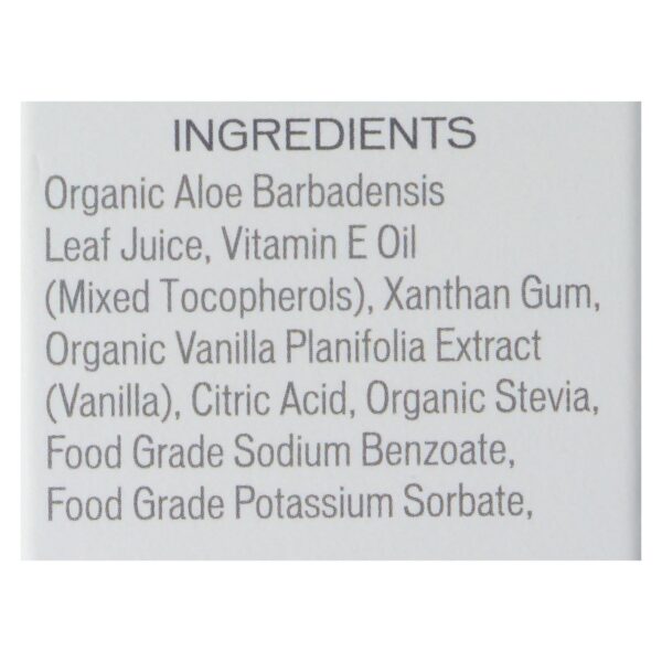 Aloe Cadabra Natural Organic Personal Lubricant - Tahitian Vanilla - 2.5 Oz - Image 2