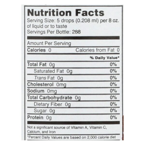 Sweet Leaf Liquid Stevia Sweet Drops - Hazelnut - 2 Oz - Image 2