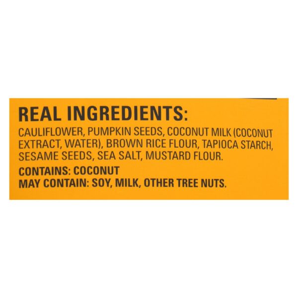 Hippie Snacks - Cauliflower Crsps Original - Case Of 8-2.5 Oz - Image 2