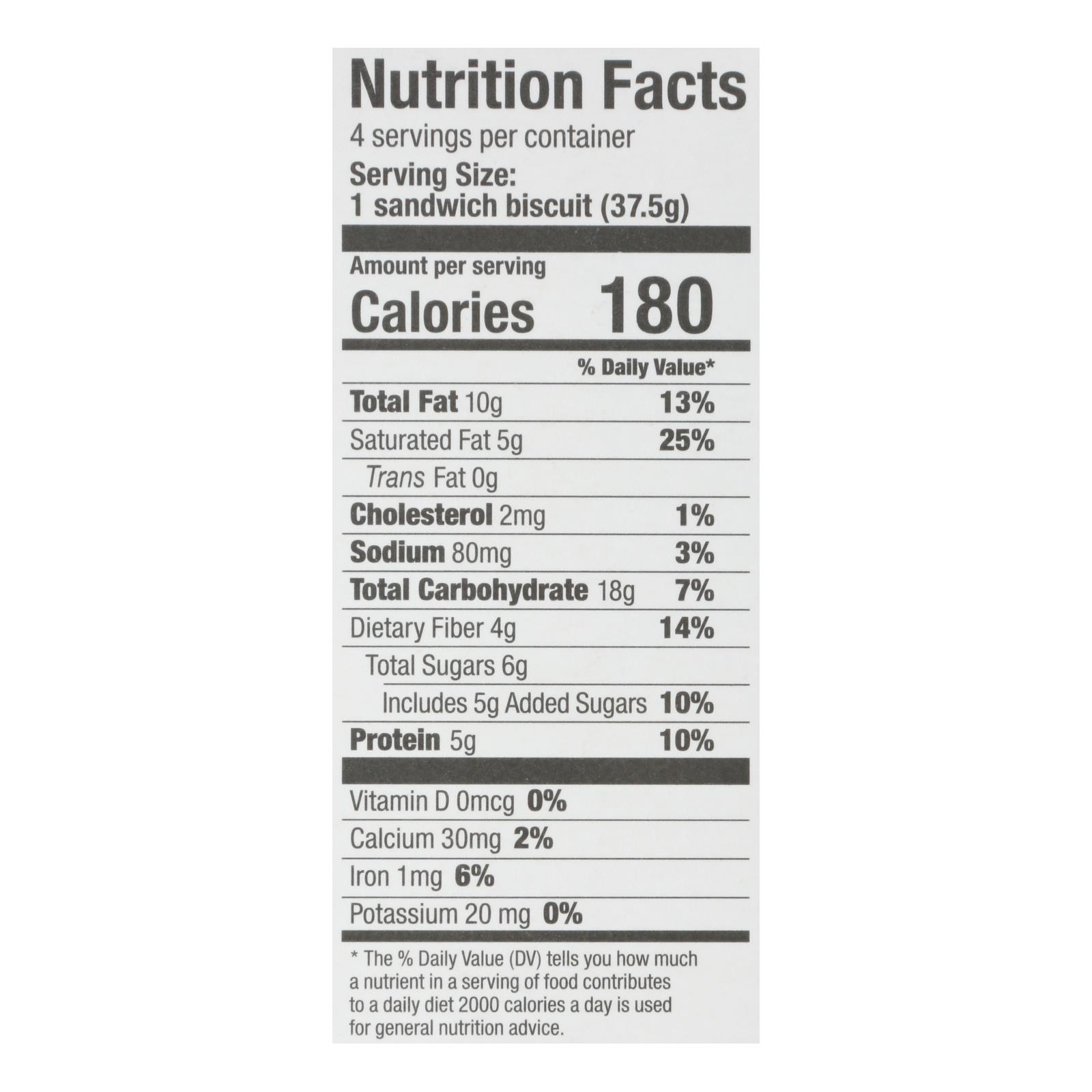 Olyra - Breakfast Sandwich Biscuit Greek Yogurt Blueberry - Case Of 6 - 5.3 Oz - Image 2