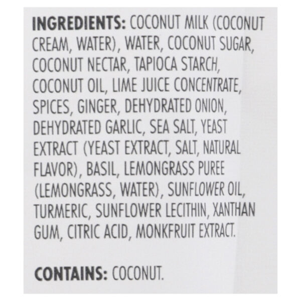 Kevin's Natural Foods - Sauce Thai Coconut - Case Of 12-7 Oz - Image 2