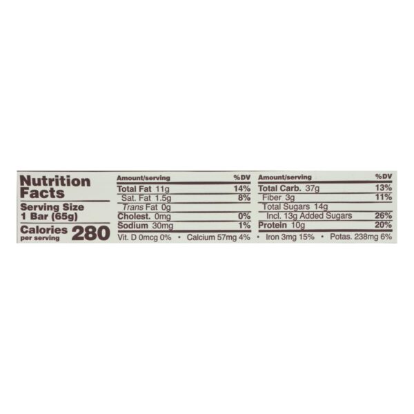 Gomacro Bar - Organic - Dark Chocolate - Almonds - Case Of 12 - 2.3 Oz - Image 2