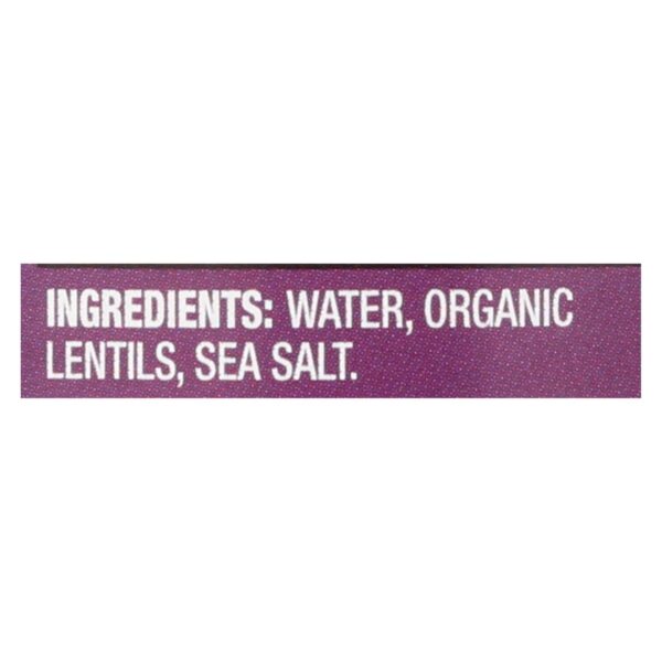 Westbrae Foods Organic Lentils Beans - Case Of 12 - 15 Oz. - Image 2