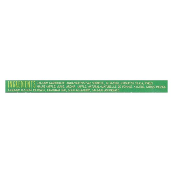 Green Beaverthe Toothpaste - Green Apple Toothpaste - Case Of 1 - 2.5 Fl Oz. - Image 2