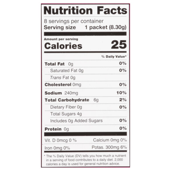 Cure Hydration - Hydration Drink Mix Berry Pomegranate - Case Of 8 - 0.29 Oz - Image 2