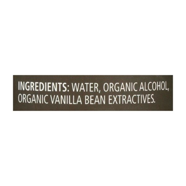 Frontier Herb Vanilla Extract - Organic - 4 Oz - Image 2