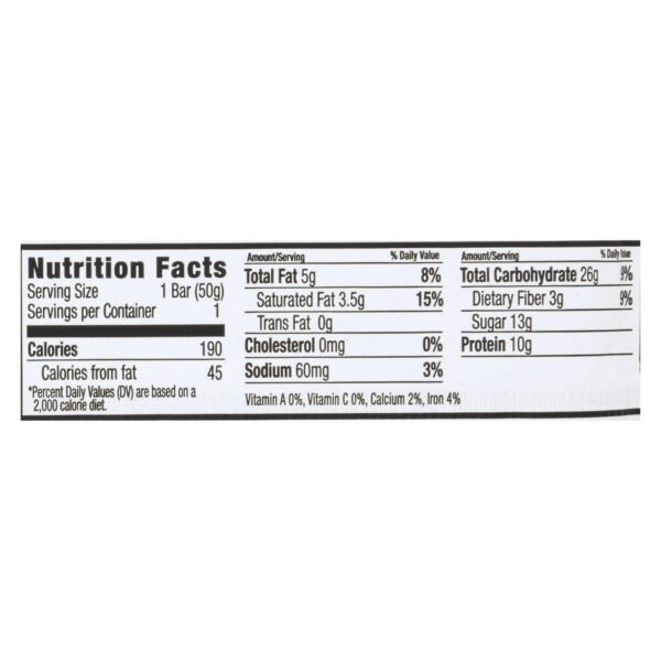 Nugo Nutrition Bar - Organic Dark Chocolate Almond - 1.76 Oz - Case Of 12 - Image 2