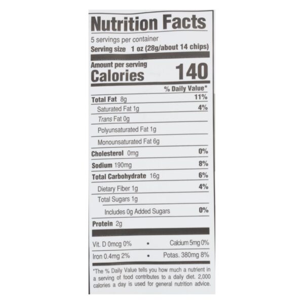 Boulder Canyon - Kettle Chips - Malt Vinegar And Sea Salt - Case Of 12 - 5 Oz. - Image 2