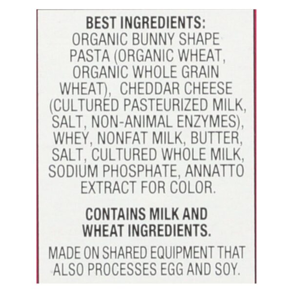 Annies Homegrown Macaroni And Cheese - Organic - Bunny Pasta With Yummy Cheese - 6 Oz - Case Of 12 - Image 2