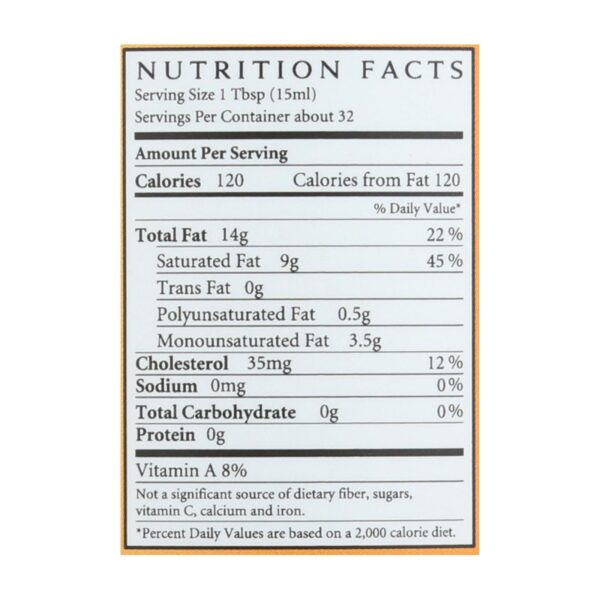 Ancient Organics - Organic Artisan Ghee - Case Of 6 - 16 Fl Oz. - Image 2