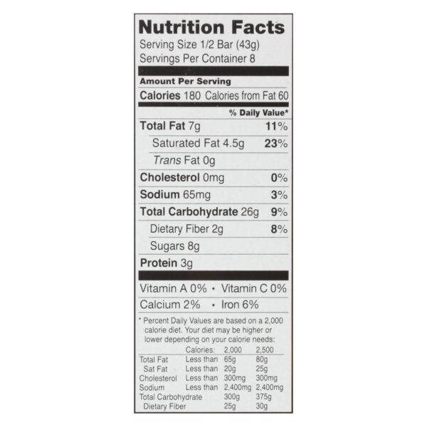 Bobo's Oat Bars - Oat Bar - Peanut Butter Chocolate Chip - Case Of 6 - 4 Pk - Image 2