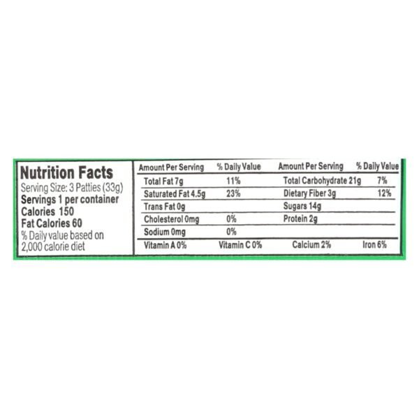 Heavenly Organics Honey Patties - Chocolate Mint - 1.2 Oz - Case Of 16 - Image 2
