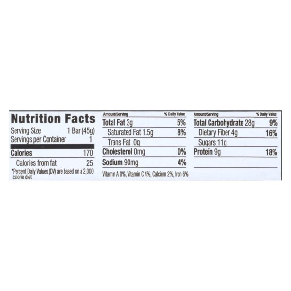 Nugo Nutrition Bar - Gluten Free Dark Chocolate Crunch - Case Of 12 - 45 Grams - Image 2