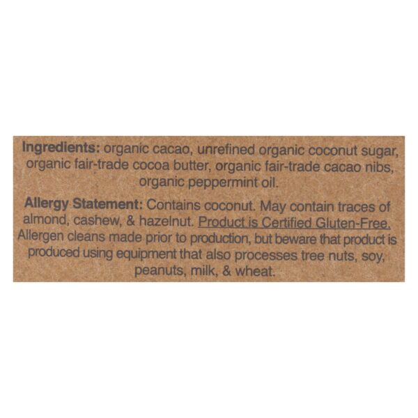 Hu - Dark Chocolate Bar Crunchy Mint - Case Of 12-2.1 Oz - Image 2