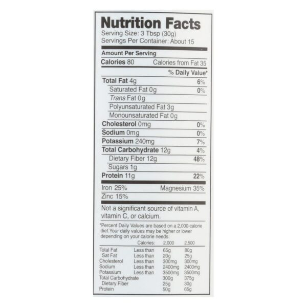Nutiva Organic Hemp Protein Hi-fiber - 16 Oz - Image 3