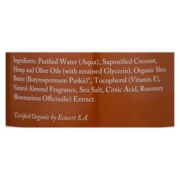 Dr. Woods Shea Vision Pure Castile Soap Almond With Organic Shea Butter - 8 Fl Oz - Image 2