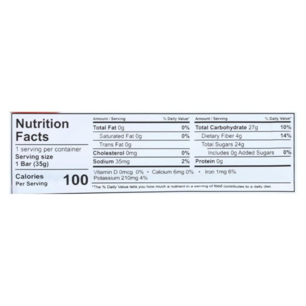 That's It Fruit Bar Zesty - Apple Cinnamon - Case Of 12 - 1.2 Oz. - Image 2