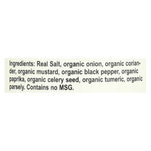 Redmond's Organic Season Salt  - 1 Each - 8.25 Oz - Image 3