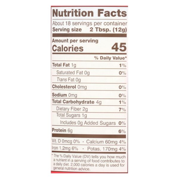 Barney Butter Powdered Almond Butter - Case Of 6 - 8 Oz - Image 2