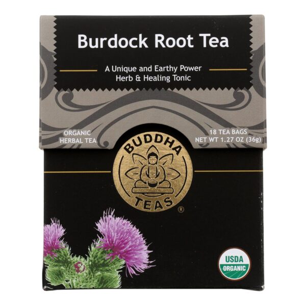 Buddha Teas - Organic Tea - Burdock Root - Case Of 6 - 18 Count - Image 2