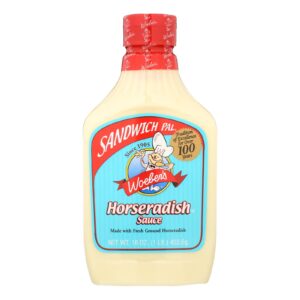 Woeber's Sauce - Horseredish - Case Of 6 - 16 Oz.