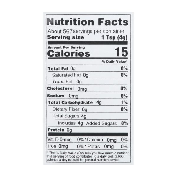 Sweeteners Sugar Turbinado - Single Bulk Item - 5lb - Image 2