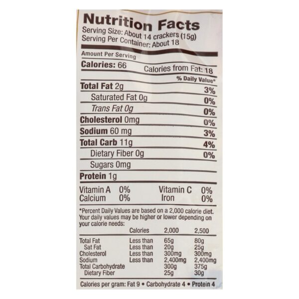 Westminster Cracker Co Oyster & Soup Crackers - Case Of 12 - 9 Oz - Image 2