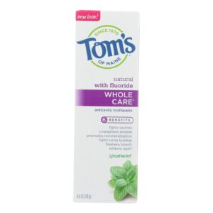 Tom's Of Maine - Tp Whole Care Sprmnt Fluor - Case Of 6 - 4 Oz