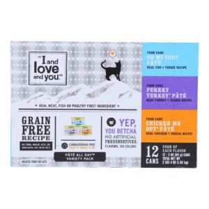 I And Love And You Holistic Food For Cats  - Case Of 4 - 12/3 Oz