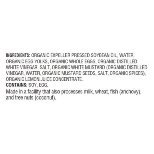 Woodstock Organic Mayonnaise - Case Of 12 - 32 Oz - Image 2