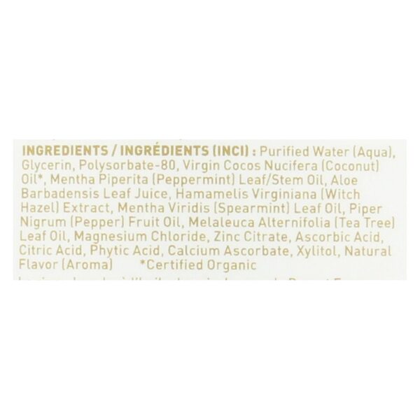 Desert Essence - Coconut Oil Mouthwash - Coconut Mint - 16 Fl Oz - Image 2