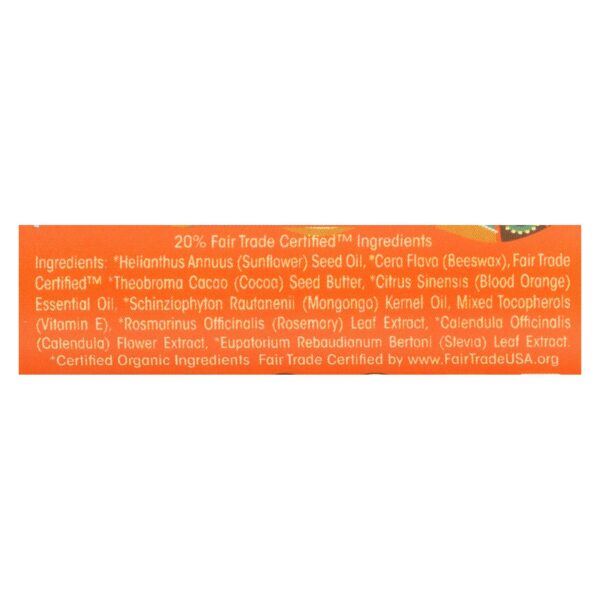 Mongo Kiss Lip Balm - Blood Orange - Case Of 15 - 0.25 Oz. - Image 2