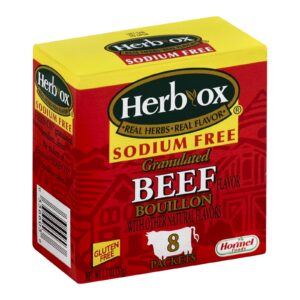 Herb-ox Boullion - Beef - Low Sodium - Case Of 12 - 8 Count