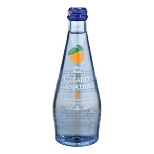 Clearly Canadian - Sparkling Water Orchard Peach - Case Of 12-11 Fz
