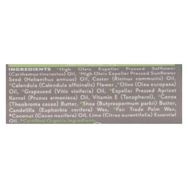 Soothing Touch Lip Balm - Organic Coconut Lime - Case Of 12 - .25 Oz - Image 2