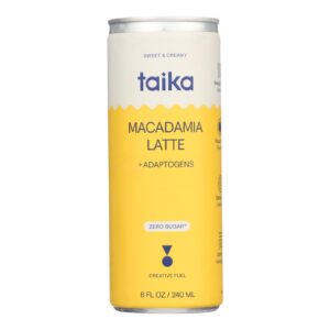 Taika - Coffee Macadamia Latte - Case Of 12-8 Fluid Ounces