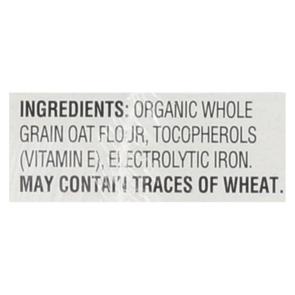 Earth's Best Organic Whole Grain Oatmeal Infant Cereal - Case Of 12 - 8 Oz. - Image 2