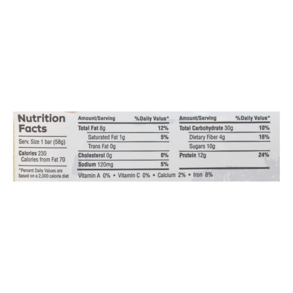 Gfb Nutrition Bars  - Case Of 12 - 2.05 Oz - Image 2
