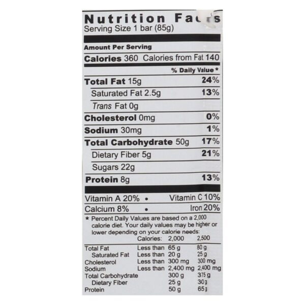 Probar Bar Organic Superberry Bar - Case Of 12 - 3 Oz - Image 3