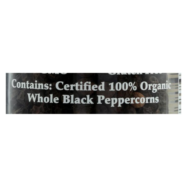 Morton And Bassett Whole Black Pepper - Black Paper - Case Of 3 - 2 Oz. - Image 2