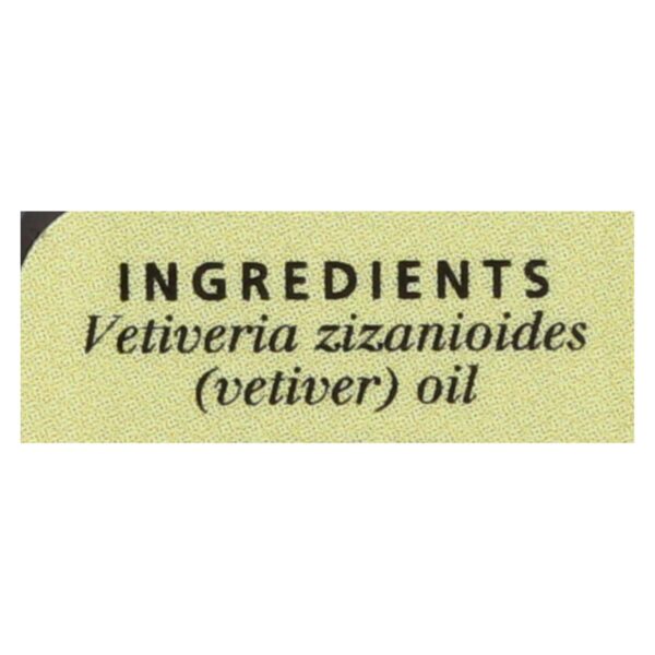 Aura Cacia - Pure Essential Oil Vetiver - 0.5 Fl Oz - Image 2